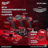 MILWAUKEE M18 FUEL TRANSPORTATION COMBO