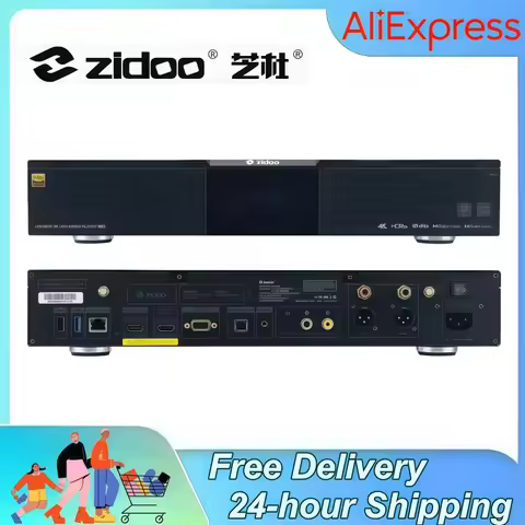 ZIDOO UHD5000 HIFI Hard Disk Player 4K HDR 4K HDR Dolby Vision Ultra HD Lossless Music