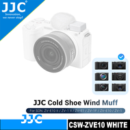 JJC Vỏ lọc gió Giày lạnh cho Sony ZV-E10II ZV-1II ZV-E1 ZV-1F ZV-E10 máy ảnh ZV-1 nắp chắn gió Giày