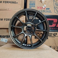 [4PCS] New Sport Rim 15inch TC105X 15X6.5JJ ET35 4H100 Hyper Black