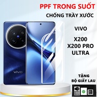 PPF screen protector for VIVO X200/ X200 PRO/ X200 ULTRA full screen, anti-scratch - Panda
