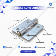 Engsel Kupu Lobang Minimalis | Engsel Las Pintu Besi