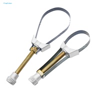 UNIVERSAL HANDLE FOR ALL SIZES: The adjustable oil wrench features a durable strap design to safely 
