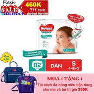(With Mother And Baby Bag As Gift) Combo 2 Bags Of Diaper Pants / Huggies Platium M33 / L27 / XL24 / XXl20 / 2S82 / 2M64 / 2L54