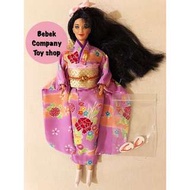 美國 1995 Mattel Japanese Barbie 絕版玩具 芭比 芭比娃娃 古董芭比 二手芭比