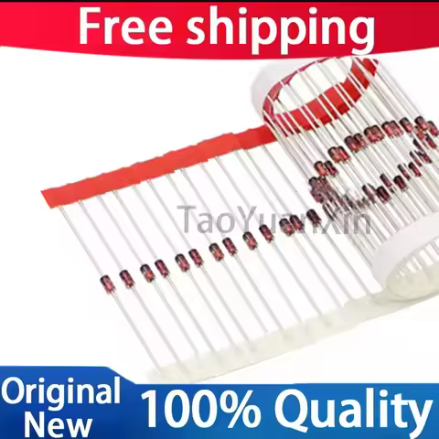 (100-1000piece）New Original 1N914 IN914B DO-35 100V/200mA Chipset