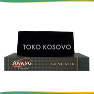 Peci Songkok Kopiah AWANG PREMIUM AC Black Plain Wholesale - High 10, Series 6-10