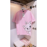 (Premium) Marie Cute Cat T-shirt, Cute Loose Form, Thick Cotton, Full Label, Zip Bag - Clothings VN