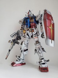 上色成品_PGU RX-78-2 四十週年元祖 1/60_高達模型代工_bandai_gundam_gunpla