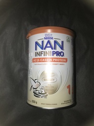 雀巢 NAN Infini Pro 能恩全護 A2 β-酪蛋白 1號嬰兒奶粉 350g 全港鐵站交收