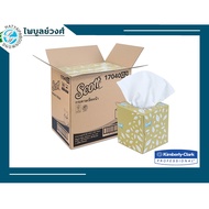 กระดาษทิชชู่ สำหรับเช็ดหน้า SCOTT Facial Tissue กล่องลูกเต๋า (1 ลัง)-17040