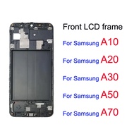 Original LCD Front Frame Bezel Replacement For Samsung Galaxy A10 A20 A30 A50 A70