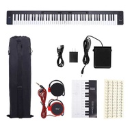 IRIN Foldable Piano Portable 88-Key Foldable Electronic Piano Stitching Piano Hand Roll Piano Electr