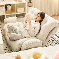 YQ Zhensaiqi Lazy Sofa Bed Bedroom Single-Seat Sofa Chair Small Apartment Double Sofa Sleeping Folding Bed Lazy Bone Cha