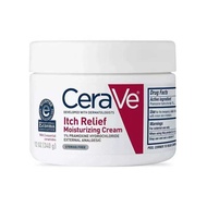 จาก🇺🇸 CeraVe Itch relief moisturizing cream 340g สำหรับผิวหนังคัน แห้งเป็นขุย ของแท้จากอเมริกา