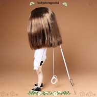 LUCKYSTOREGOODS Doll Display Stand, Anti-slip Action Pose Doll Holder, Portable Stainless Steel Univ