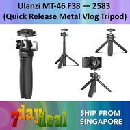 Ulanzi MT46 F38 Quick Release Metal Vlog Tripod — 2583