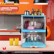 Lemari Piring Fawsline - Rak Piring Plastik Lemari Piring Fawsline Rak Piring Dapur dengan Tempat Se
