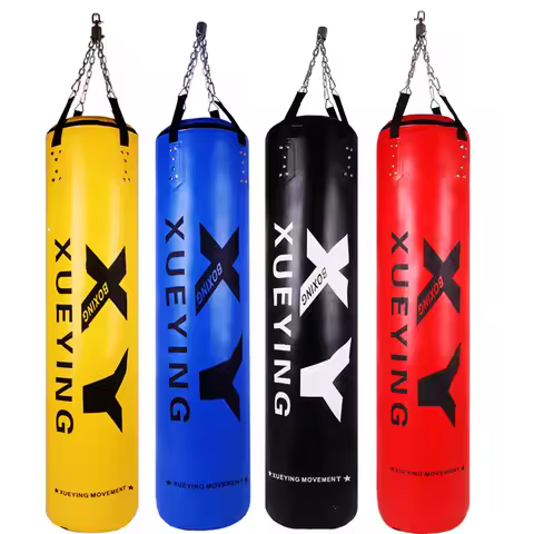 PU Leather Boxing Sandbags with Rotating Hook,Punching Bag,MMA Thai boxing bag,Taekwonda, Sanda Trai