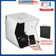 40cm(L) Malaysia Stock 4GL Button Version Photo Studio Box Mini Studio Light Box Photography LED Lig
