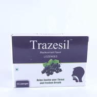 TRAZESIL LOZENGES (BLACKCURRANT)