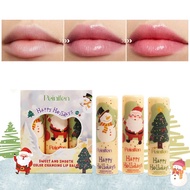 Peinifen Christmas Lipstick Set Lip Gift Set Lip Lip Gloss Combination Moisturizing Care L8c3