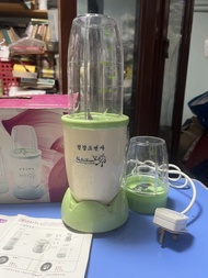 家用多功能榨汁攪拌機｜雙杯全套連原裝盒 嬰兒輔食/果汁/磨粉一機搞掂