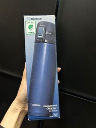 全新 ZOJIRUSHI 象印 SM-KHE48 真空保溫杯 480ml 不鏽鋼 真空保溫瓶 藍色