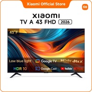 Xiaomi TV A 43 FHD 2026 | HDR 10/Google TV/Dolby Audio™️/Xiaomi Sound/Voice control/Smart TV