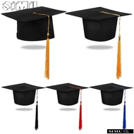 SIMULR Graduation Hat, 2024 Happy Graduation Degree Ceremony Mortarboard Cap, Unisex High School Graduation Season Congrats Grad University Academic Hat
