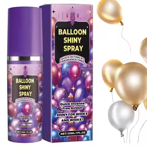 Balloon Shine Spray 30ml Balloon Glossy Spray Party Decoration Vibrant Shine for Decorations Gatheri