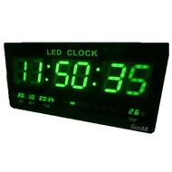 GooAB Shop นาฬิกา LED ติดฝาผนัง แบบบาง ตัวเลข 3 นิ้ว ขนาด 18 นิ้ว JH4622 + รับประกัน 6 เดือน