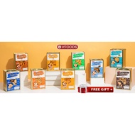 VFoods Super Mini Tin Biscuit 430g - Chocolate Bear/Spicy Tasty Sticks/Coconut Pineapple/Seasoning C
