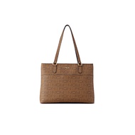 FION Monogram PVC with Leather Duotone Tote Bag
