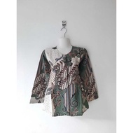 Batik blouse/ batik work top batik work uniform