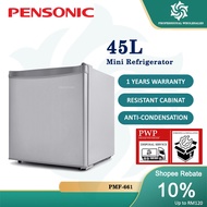 【LOWEST PRICE】Pensonic / Morgan Mini Bar 45L/ 50L Refrigerator Peti Sejuk Mini Fridge Peti Ais Kecil