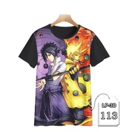 Naruto Vs Sasuke Children 's T-Shirt Anime Children Lp3D-113