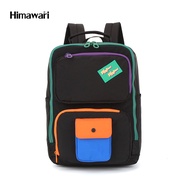 Tas Import Himawari Original Polos Tas Ransel Backpack Tas Sekolah Anak Remaja Waterproof
