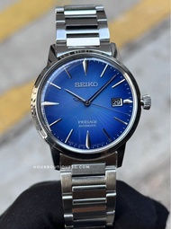 Brand New Seiko Presage Blue Textured Dial Automatic Watch SARY217 SRPJ13J1