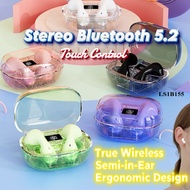 Open Ear Clip Headphones, Wireless Earbuds Bluetooth 5.3, Sports Earbuds Built-in Microphone with Earhooks &amp; Ear Hook, W