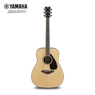 Yamaha FG830 Traditional Western Body Acoustic Guitar with Solid Spruce Top, Rosewood Back &amp; Sides