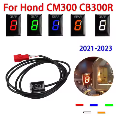 2024 NEW Motorcycle 1-6 Gear Display Indicator Speed Meter For Honda CM300 CB300R CB 300R CM 300 cm3