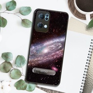 apbs OPPO Reno7 5G 全系列 減震立架手機殼-銀河