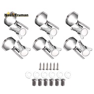 6Pcs Sealed Guitar String Pegs Locking Tuners 3L3R Tuning Pegs String Tuner Acoustic Guitar Tuner  K