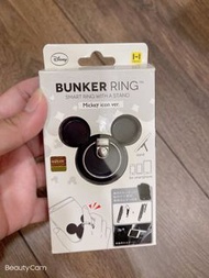 日本 Hamee Bunker ring 米奇 指環 手機支架 指環扣 防摔 360度 手機架