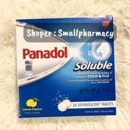 PANADOL SOLUBLE 20s - to relieve headache, fever, pain and discomfort due to cold and flu
