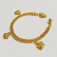 Bracelet Exactly 916 Gold Bangkok Cop 916