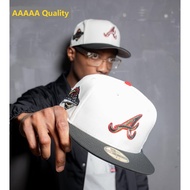 Atlanta Braves Cap Fitted Hat Hip Hop Cap Flat Brim Hat Baseball Cap Sports Cap