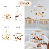 [Loviver] Baby Crib Mobile, Nursery Crib Mobile, Detachable Newborn Rattle Mobile, Fashion Blanket M