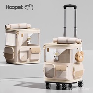 Beg Berguling Haiwan Peliharaan Beg Berguling Kucing Mudah Alih Beg Bahu Berganda Berkapasiti Besar 